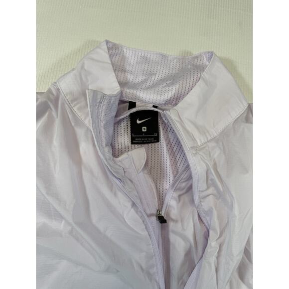 Nike Women’s Convertible Running Jacket Vest 2-in-1 Zip Off Sleeves Purple S - Picture 2 of 7